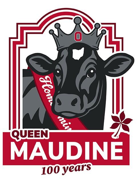 cow wearing a crown