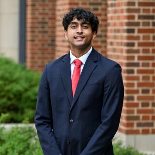 Harsha smiling