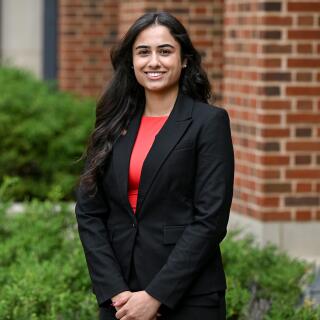 Ishpreet smiling