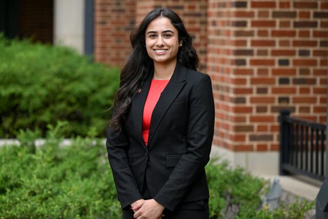 Ishpreet smiling