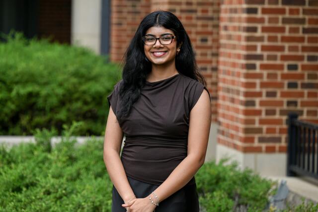 Vaidehi smiling